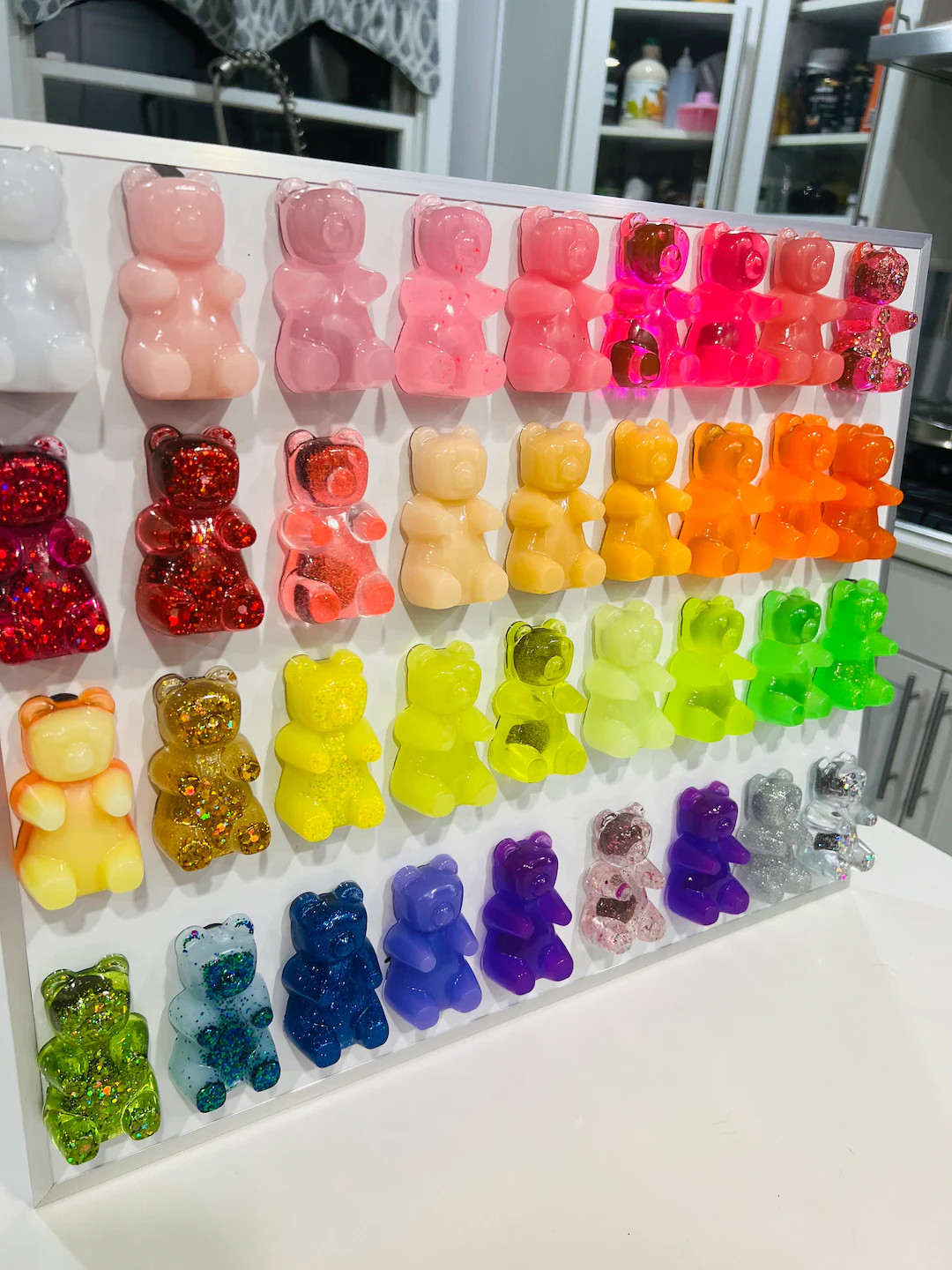 Extra Large Interactive Magnetic Rainbow Resin Gummy Bears 3D - Etsy | Etsy (US)