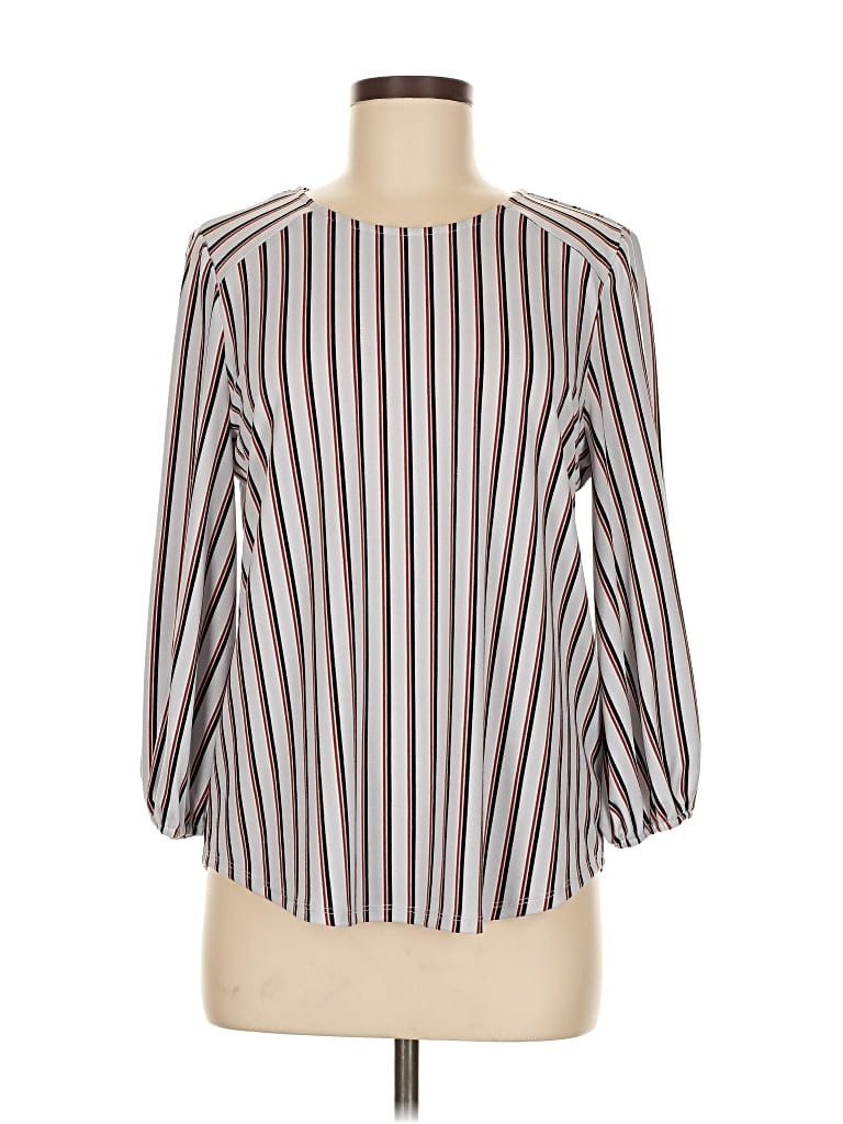 Adrianna Papell Ivory 3/4 Sleeve T-Shirt Size M - 75% off | ThredUp (US)