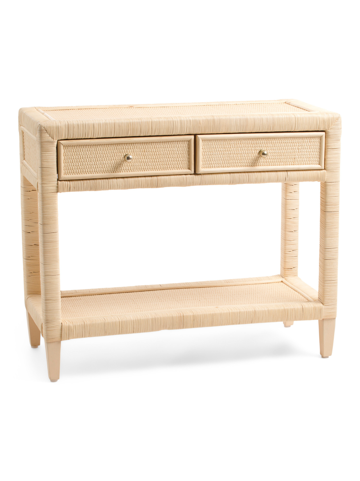 27in Melian 2 Drawer Console Table | Furniture & Lighting | Marshalls | Marshalls