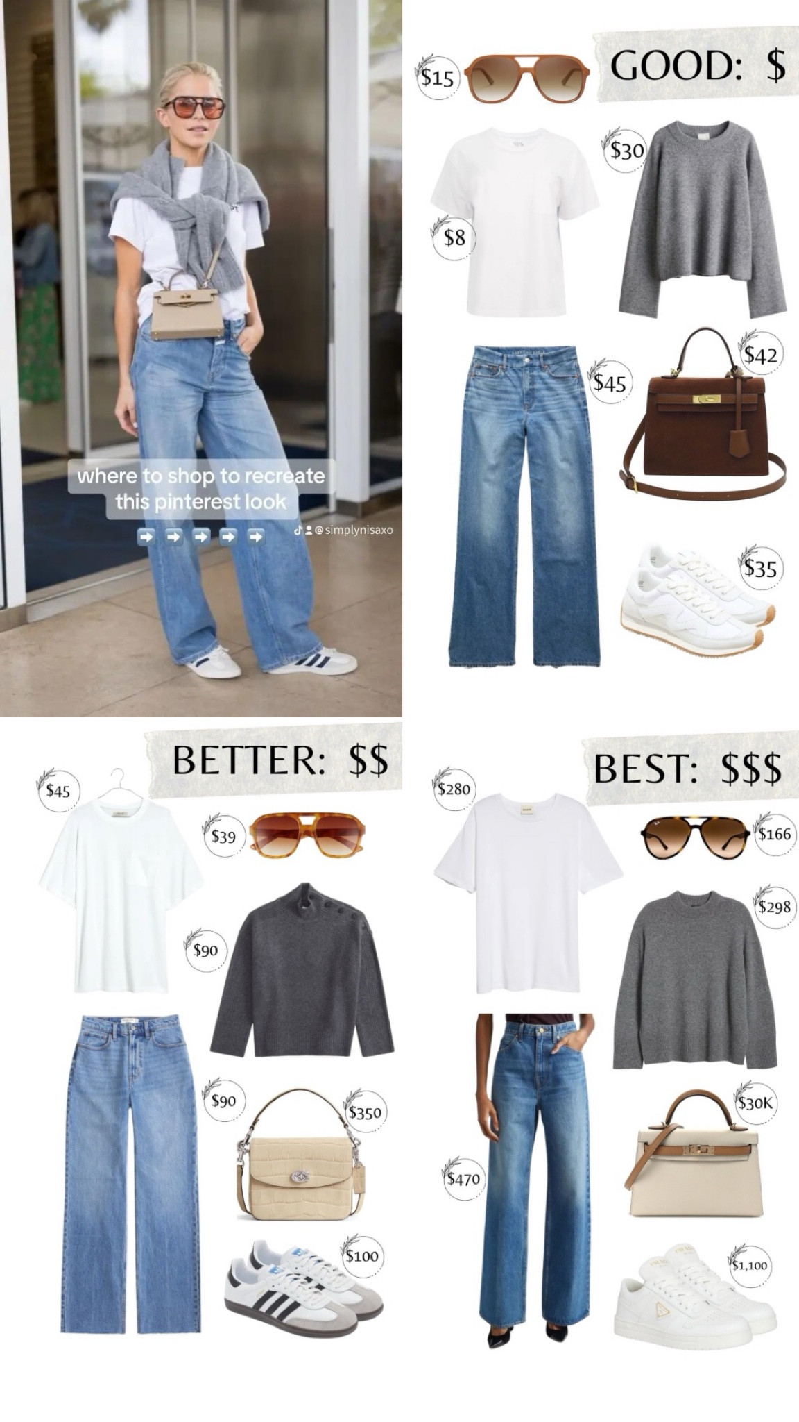 Fall outfit
Jeans
White t-shirt
Grey sweater
Sneakers
White sneakers

#LTKFindsUnder50 #LTKFindsUnder100 #LTKStyleTip