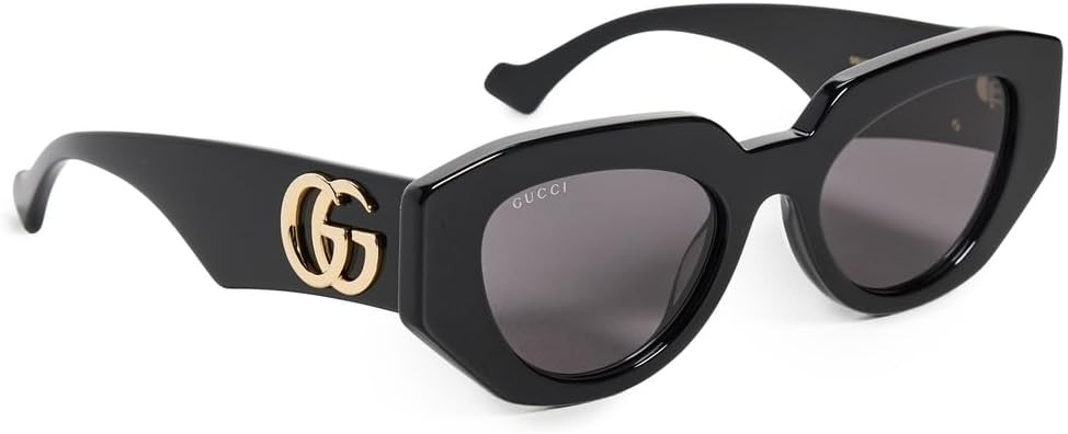 Gucci Women's Bold Cat Eye Sunglasses | Amazon (US)