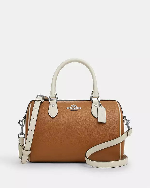 Rowan Satchel Bag In Colorblock | Coach Outlet US