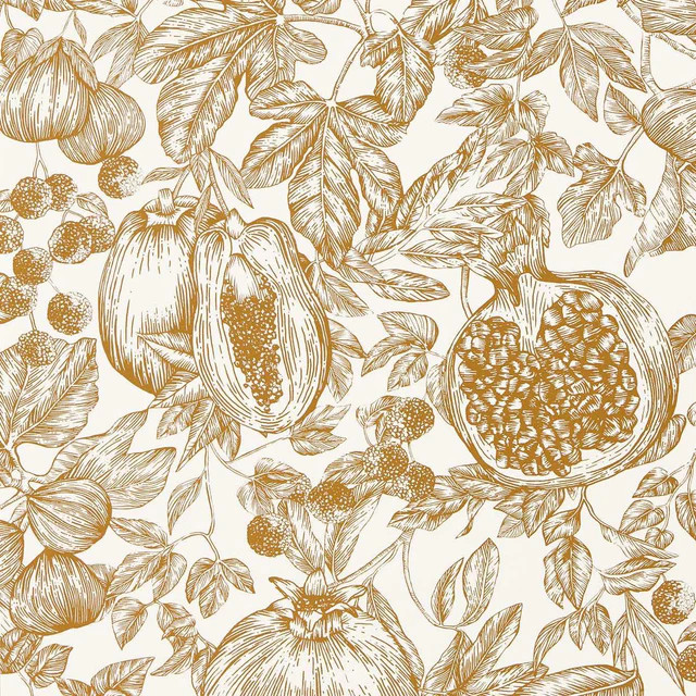 Harlequin Melograno Gold/Awakening Wallpaper | DecoratorsBest