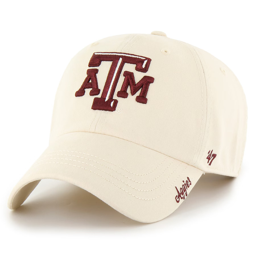 Texas A&M Aggies '47 Women's Miata Clean Up Adjustable Hat - Natural | Fanatics