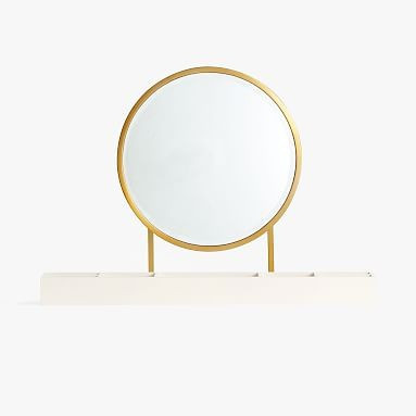 Blaire Mirror Vanity Desk Hutch | Pottery Barn Teen