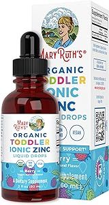 MaryRuth's Toddler Liquid Ionic Zinc Sulfate with Organic Glycerin for Immune Support | Vegan | F... | Amazon (US)