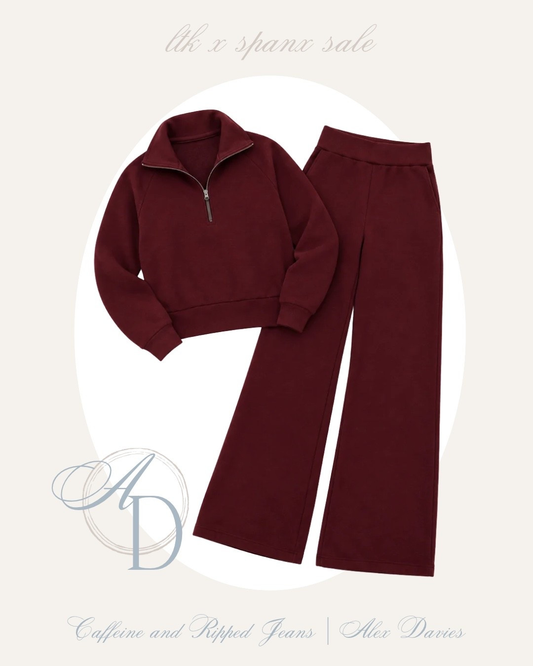 // LTK x Spanx sale // the coziest set!! love this for travel or just for a fall day running errands or lounging at home 🍂🧸🤎 & obsessed with this new color!! //