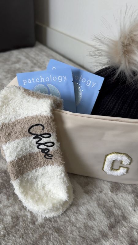 Winter bachelorette party gifts for bridesmaids ❄️💍 

I’m having a Snow in Love themed bachelorette and I got these adorable black monogram beanies, neutral fuzzy socks and monogram makeup bags for my girls.

Bride to be, Mrs. Hat, bride accessories, bachelorette attire, bachelorette hats, bachelorette bridesmaids gifts, bachelorette gifts for bride, bride gifts, bridal gifts, bachelorette party in winter, winter bachelorette themes, wifey sweatshirt, bridesmaids pajamas, bachelorette gifts

#LTKwedding #LTKGiftGuide #LTKfindsunder50