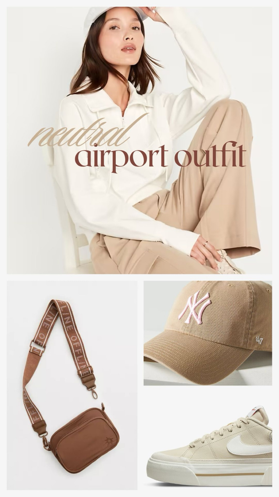 Take advantage of the cyber Monday deals and snag the perfect neutral airport outfit for your next vacation! 

#LTKGiftGuide #LTKActive #LTKCyberWeek