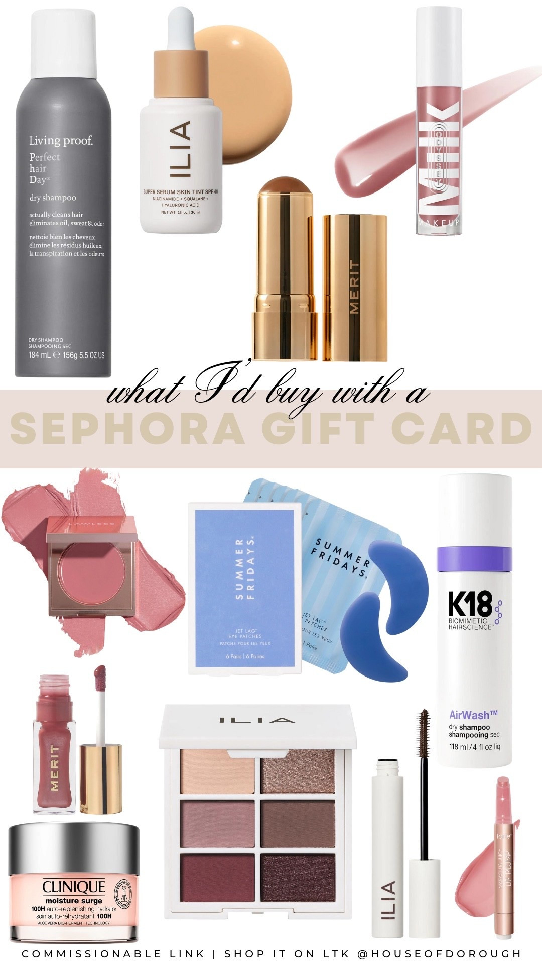 What i’d buy with a Sephora gift card! 

Sephora finds, Sephora beauty, beauty must haves, skincare must haves, hair care must haves, makeup, makeup must haves 

#LTKFindsUnder100 #LTKBeauty #LTKGiftGuide