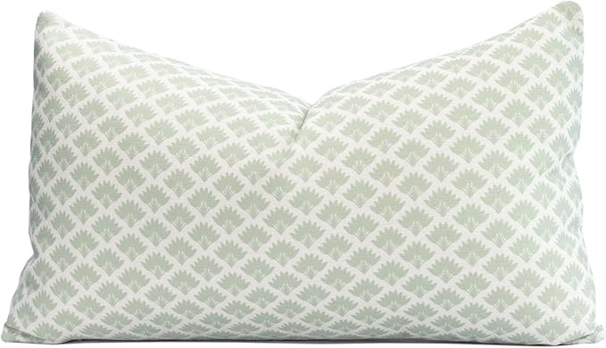 Crumbs Home Modern Farmhouse Fall Linen Indoor Outdoor Lumbar Pillow Cover Only, 12"x20" Water Re... | Amazon (US)