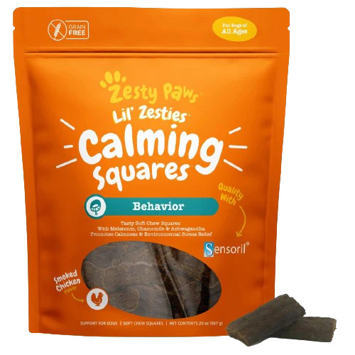 Lil' Zesties™ Calming Squares™ for Dogs | Zesty Paws