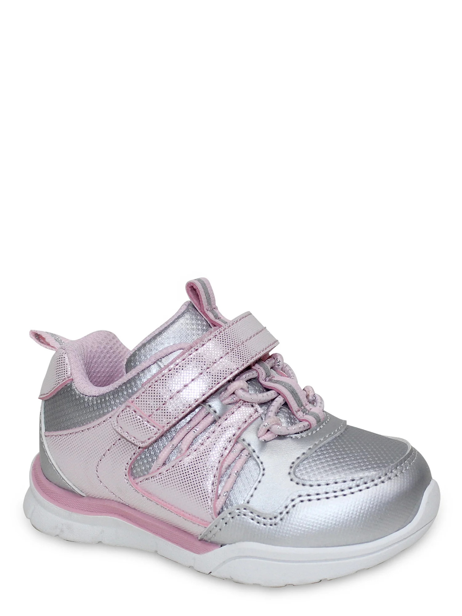 Athletic Works Baby Girl Bungee Athletic Sneaker | Walmart (US)
