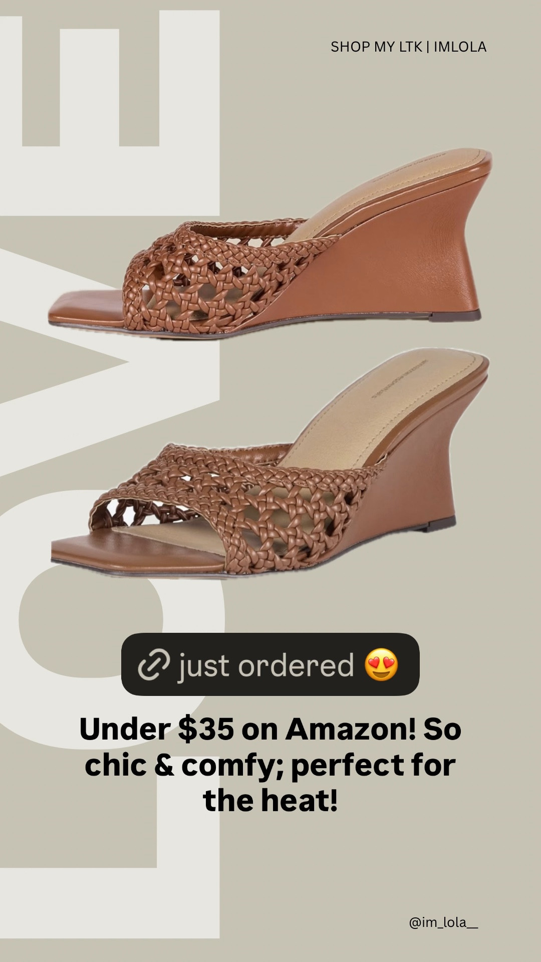 Can’t believe these wedges are under $35 👀 so chic 😍

#LTKU #LTKootd #LTKgrwm