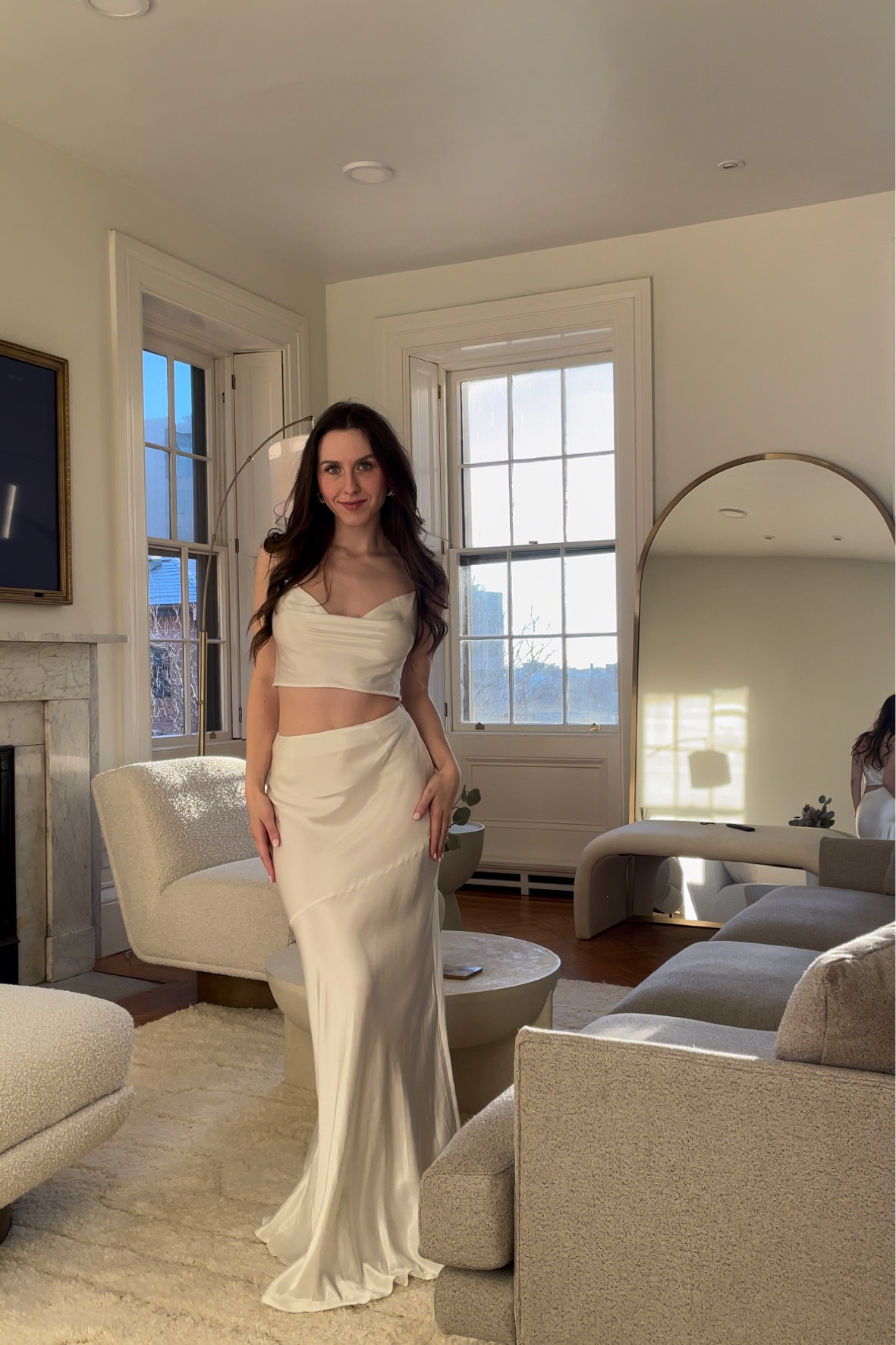 Obsessed with this set 🥀 

#matchingset #springstyle #springoutfit #whiteoutfit 

#LTKunder100 #LTKFind #LTKstyletip