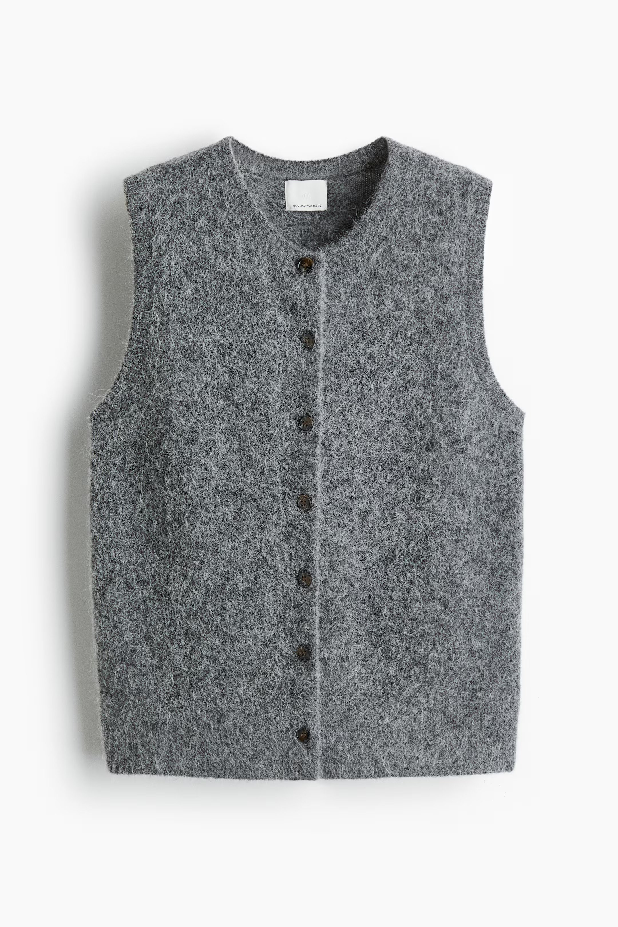 Alpaca-blend waistcoat | H&M (UK, MY, IN, SG, PH, TW, HK)