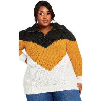 Avenue Colour Trio Sweater - 14/16, Black | Target