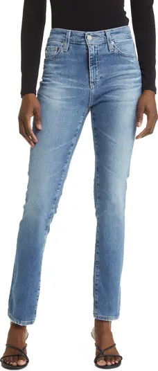 Mari High Waist Slim Straight Leg Jeans | Nordstrom