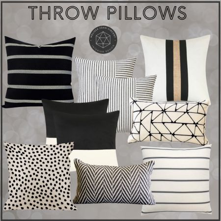 | AMAZON HOME | Collection of great pillows from Amazon. Be sure to catch the sales with Prime Day. 

Prime Day | Amazon | Home | Pillows | Accessories | Black and White | Decor 

#LTKsalealert #LTKxPrimeDay #LTKFind
