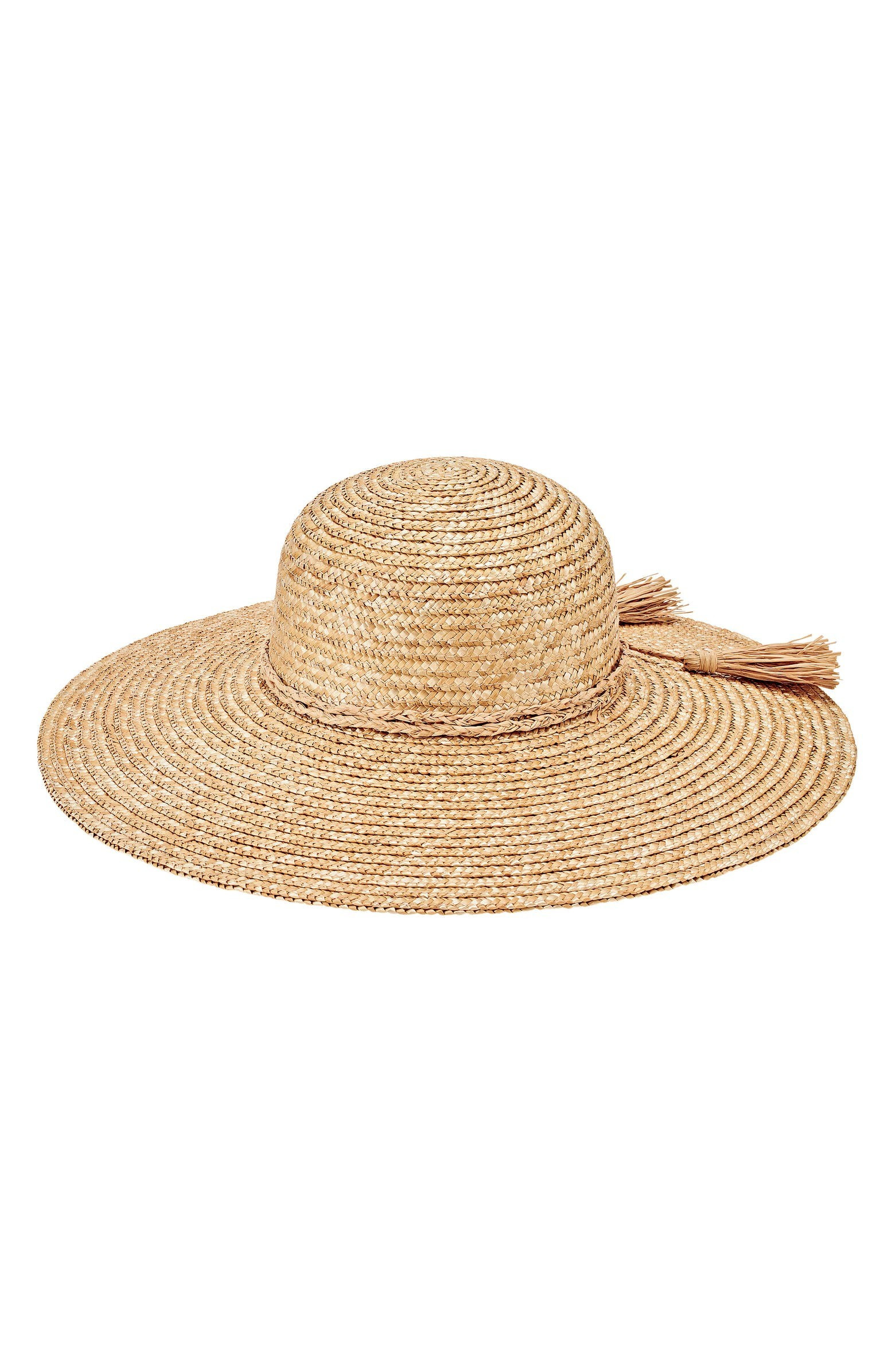 San Diego Hat Straw Hat with Braid Trim | Nordstrom | Nordstrom