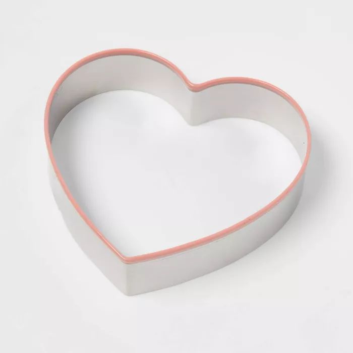 Stainless Steel Heart Cookie Cutter Pink - Threshold™ | Target