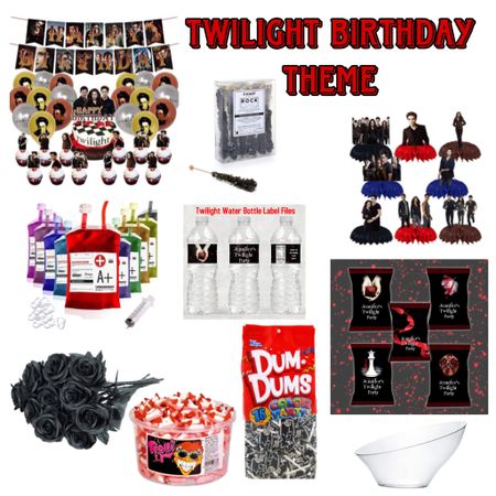 Twilight Birthday Party Theme!
#preteenbirthday #birthday #twilightbirthday #teenbirthday 

#LTKfamily #LTKunder100 #LTKunder50