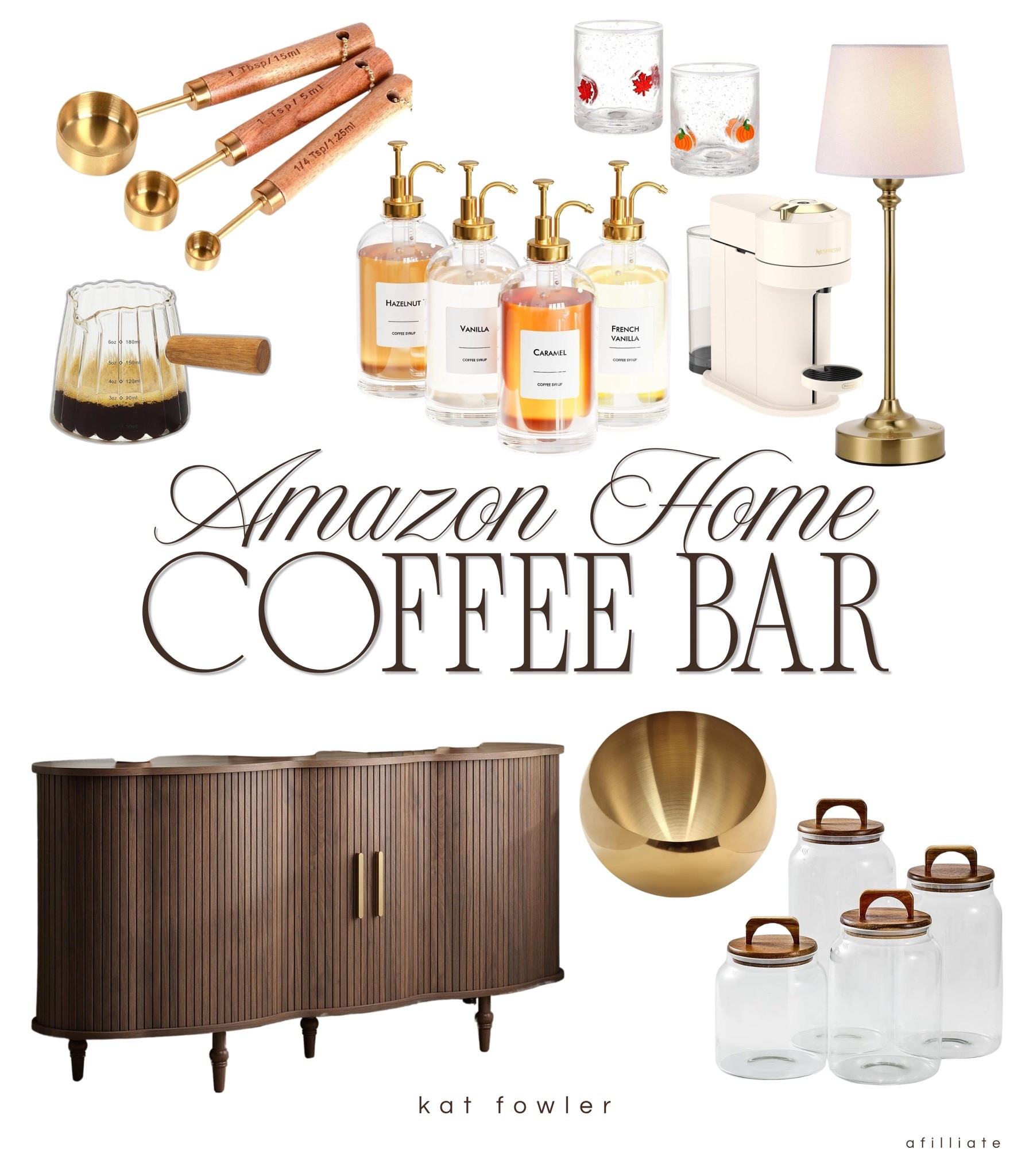 Everything you need for the cutest at-home coffee bar 🤎☕ My favorite Amazon finds for making everyday coffee feel a little more special.

Affiliate links included.

#CoffeeBar #CoffeeBarIdeas #CoffeeEssentials #AmazonFinds #CozyHome

#LTKSeasonal #LTKHome #LTKdayinmylife