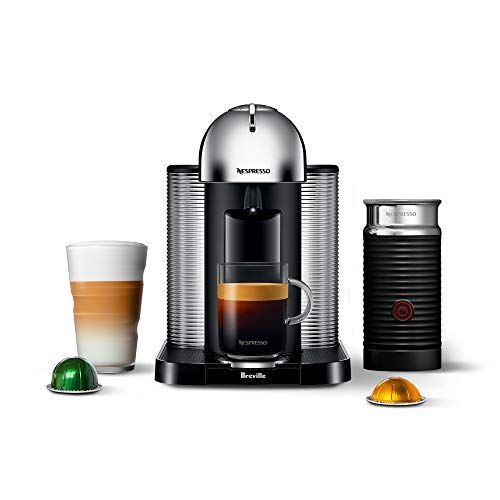 Breville BNV250CRO1BUC1 Vertuo Coffee and Espresso Machine, Chrome | Amazon (US)