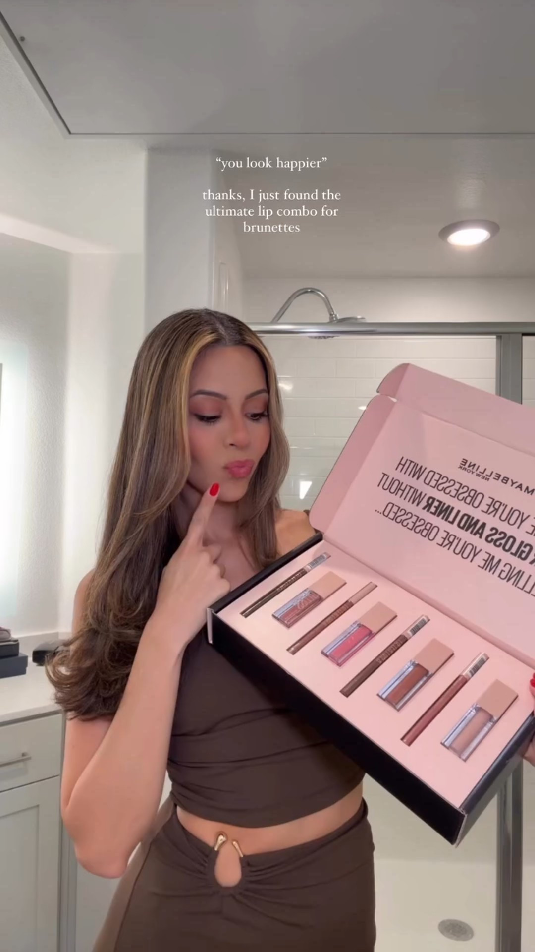 I’m afraid I found the ultimate lip combo for brunettes and it’s from @maybelline 

new lifter gloss shades and liners?! Yes, PLEASE🤎✨

Lip combo:
• lifter lip liner in 01/cross the line
• lifter gloss in 008/stone

#lipcombo #maybellineliftergloss #maybelline #maybellineliftergloss #brunettemakeup #makeup 

#LTKSaleAlert #LTKSeasonal #LTKBeauty