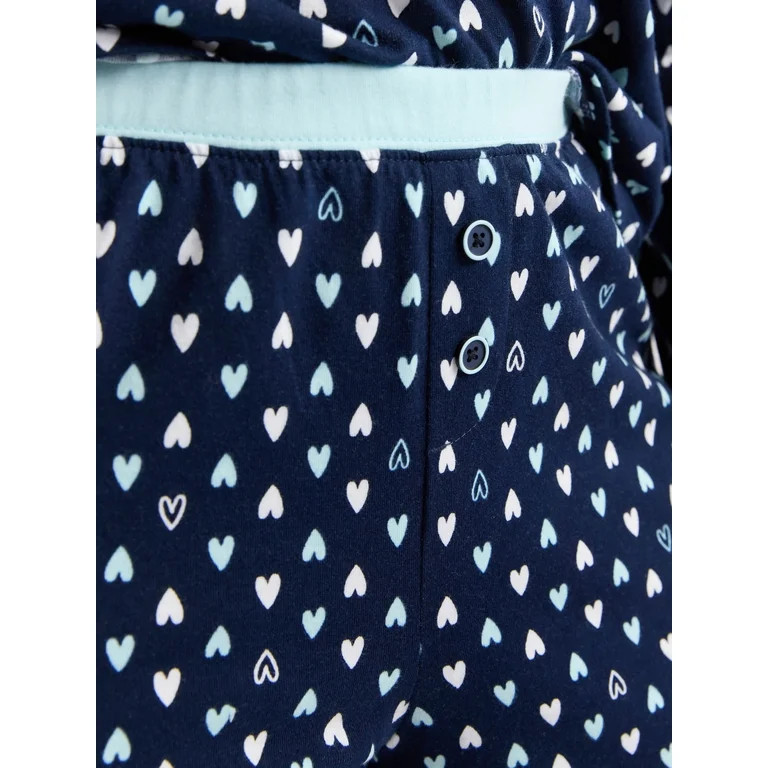 Joyspun Women's and Women’s Plus Jersey Knit Sleep Pants, Sizes S to 3X | Walmart (US)