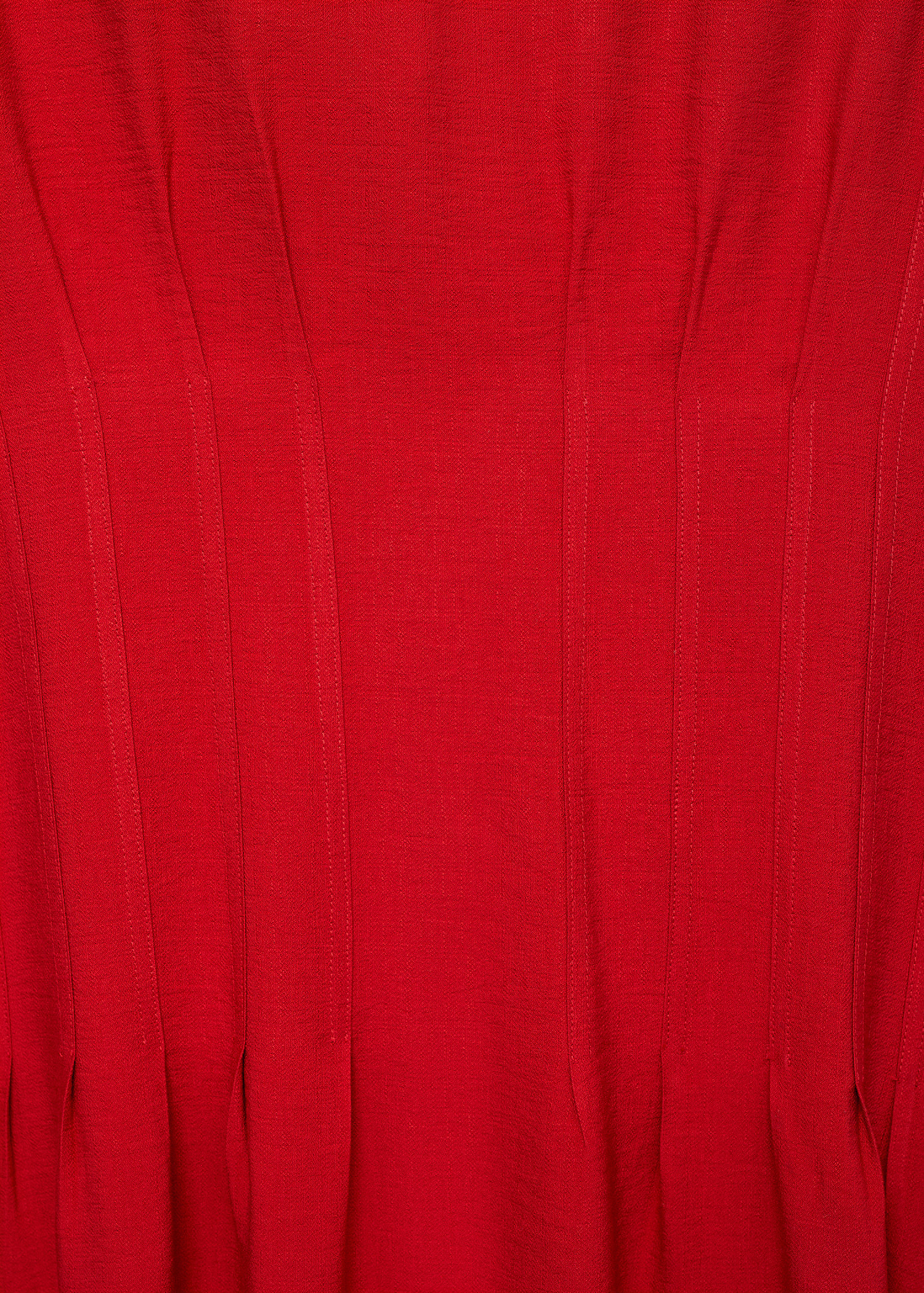 A-line dress with pleats - Women | MANGO United Kingdom | MANGO (UK)