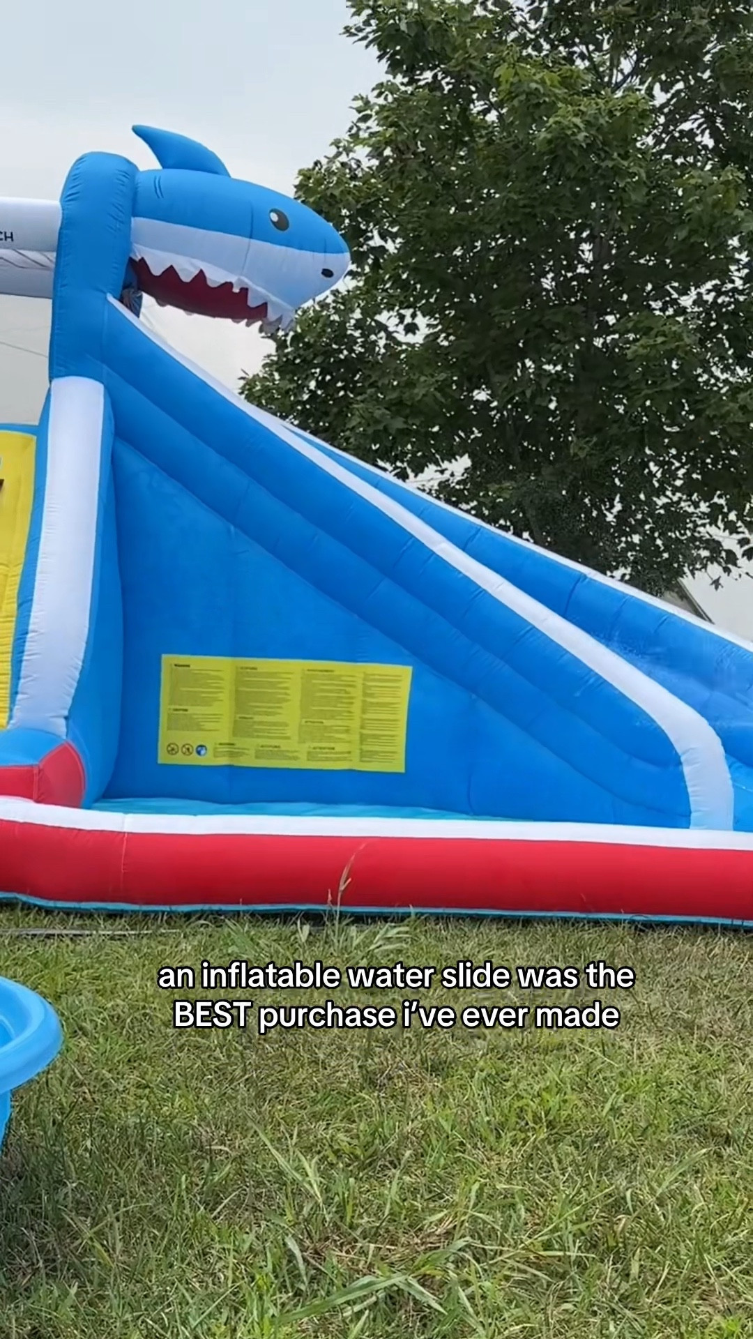 inflatable water slide