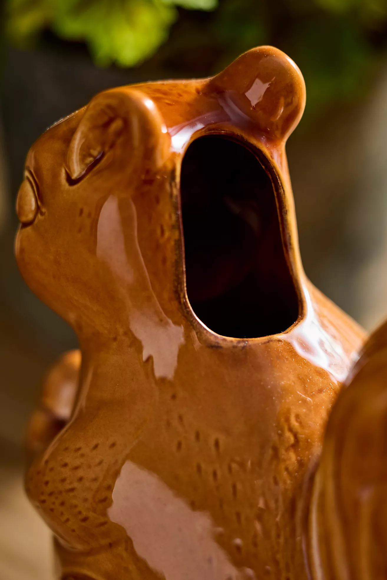 Squirrel Stoneware Watering Can | Anthropologie (US)