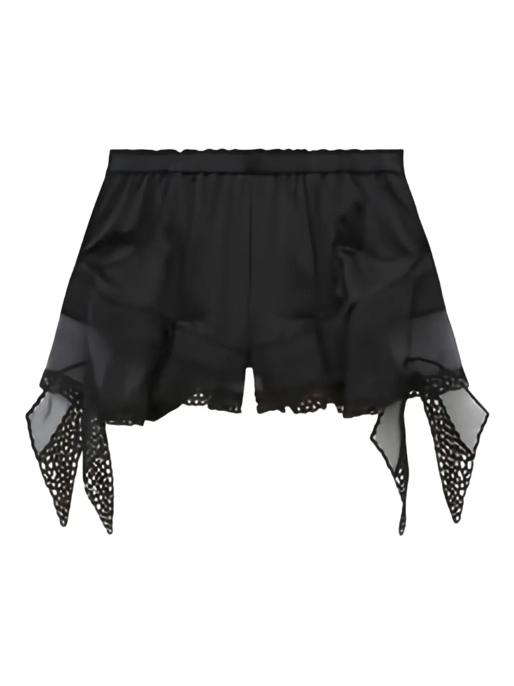 ISABEL MARANT Ildana lace-trimmed Shorts | Black | FARFETCH | Farfetch Global