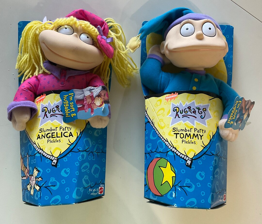 Nickelodeon Rugrats Slumber Party Tommy and Angelica Dolls - Etsy | Etsy (US)