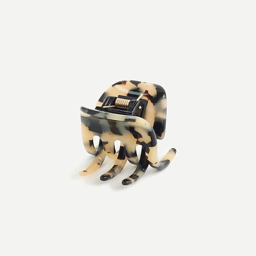 Classic hair clip in Italian tortoise | J. Crew US