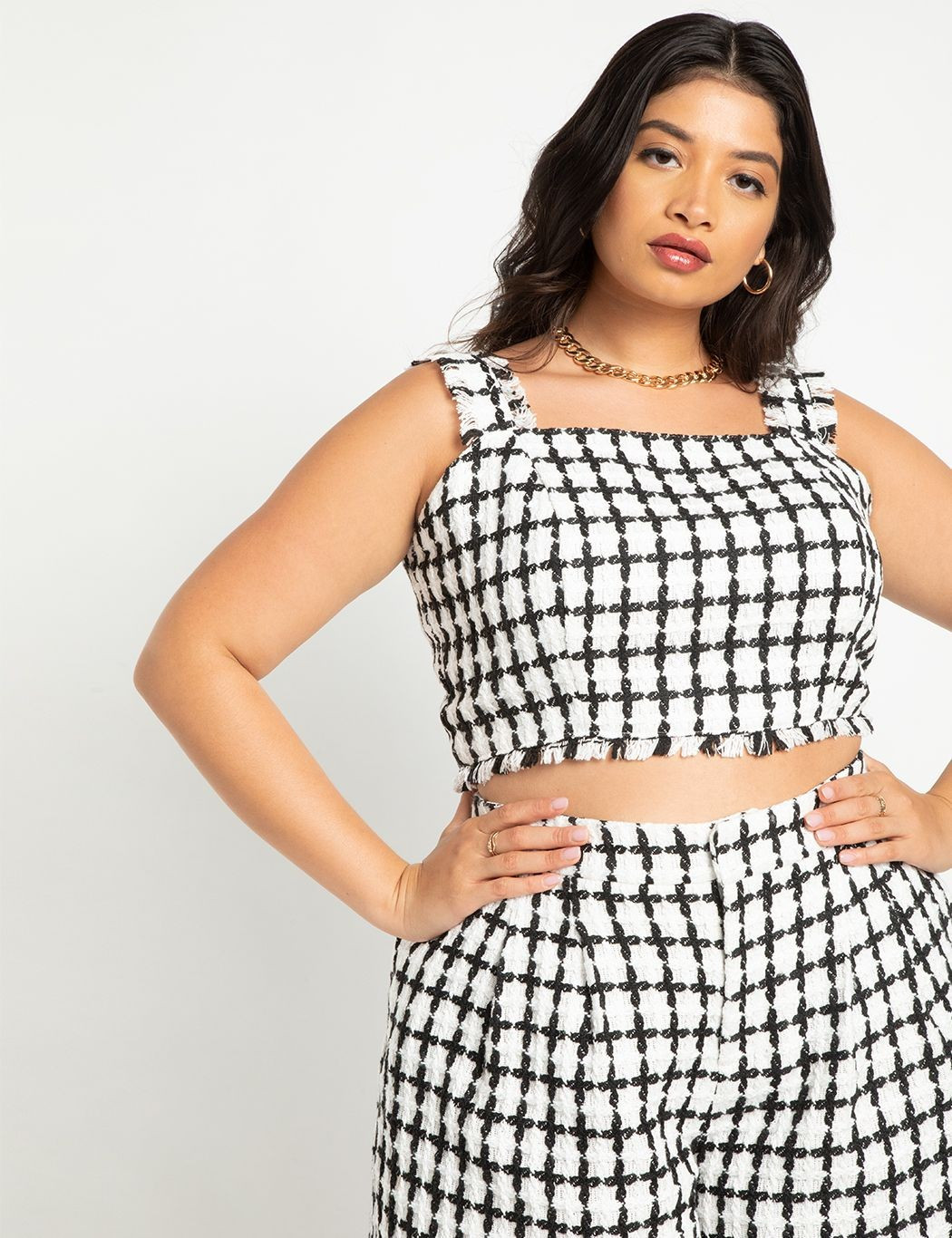 Tweed Tank | Eloquii