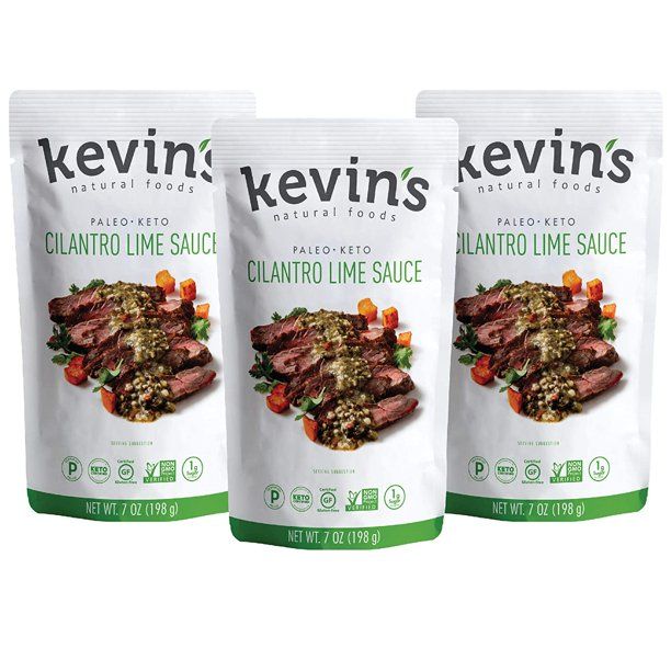 Kevin's Natural Foods Cilantro Lime Sauce - Keto and Paleo Simmer Sauce - Stir-Fry Sauce, Gluten ... | Walmart (US)