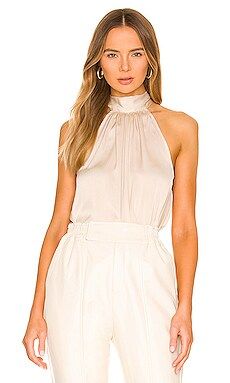 1. STATE High Neck Top in Tapioca from Revolve.com | Revolve Clothing (Global)