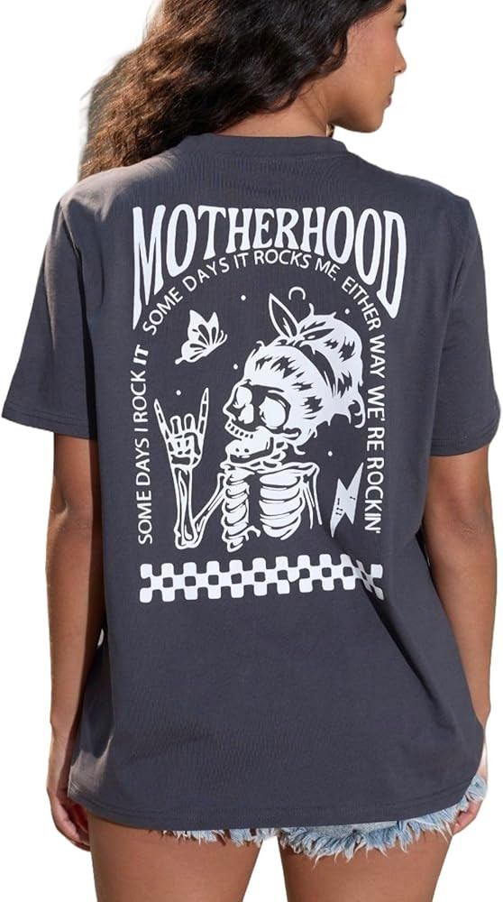 Nursing Shirts Maternity Tops for Women Zipper Summer Breastfeeding T-Shirt Pregnancy Clothes Fri... | Amazon (US)