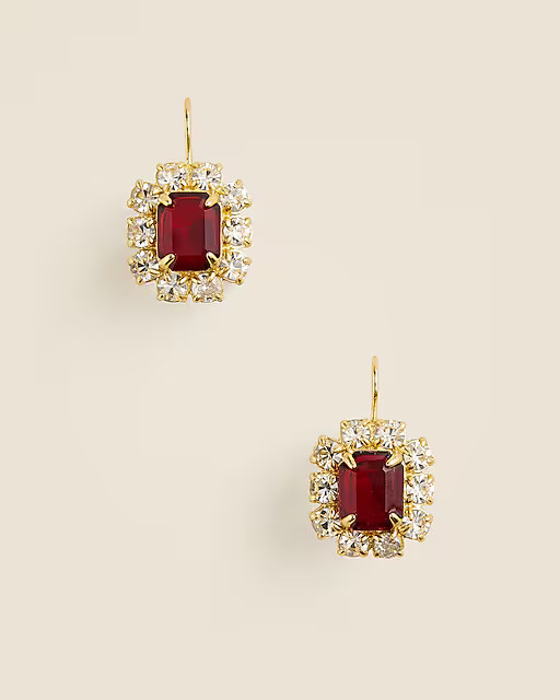Gemstone drop earrings | J. Crew US