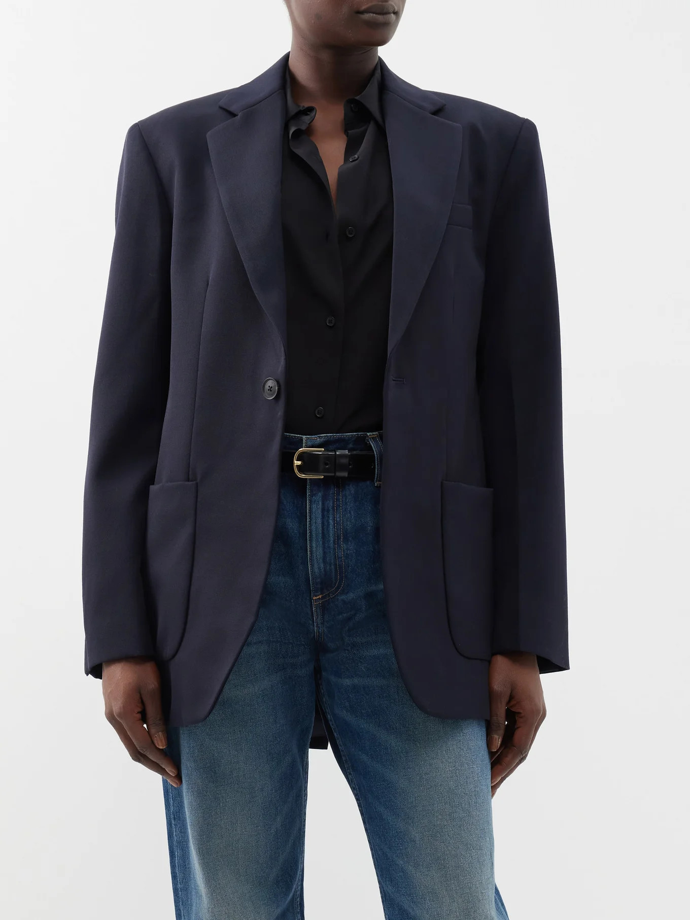 Gael virgin wool blazer | Matches (US)