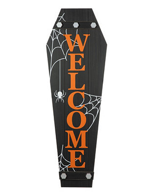 Glitzhome Halloween Wooden Welcome Coffin Porch Decor, 42 | Macys (US)