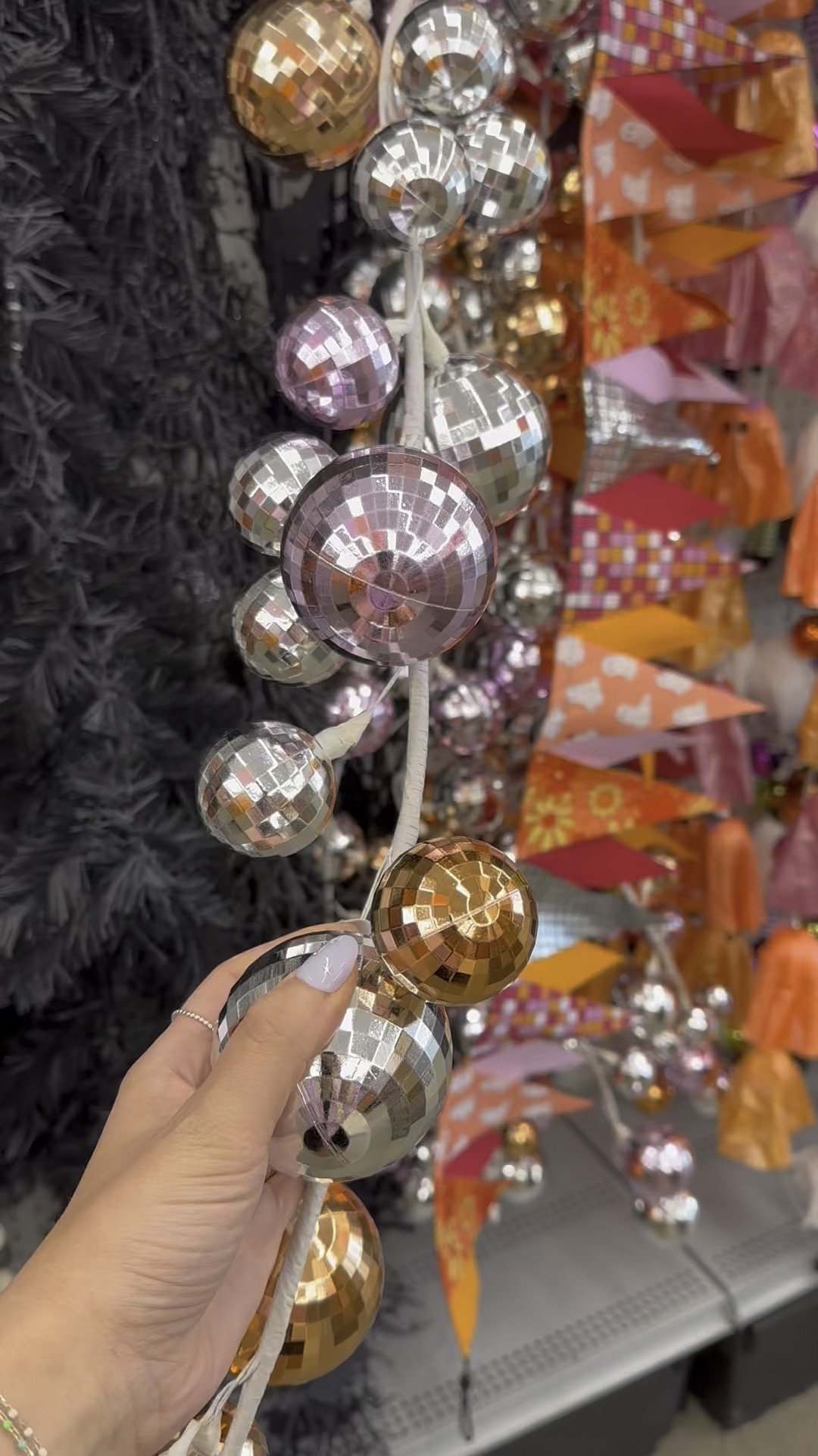 Disco garland 

#LTKhome #LTKSeasonal #LTKparties