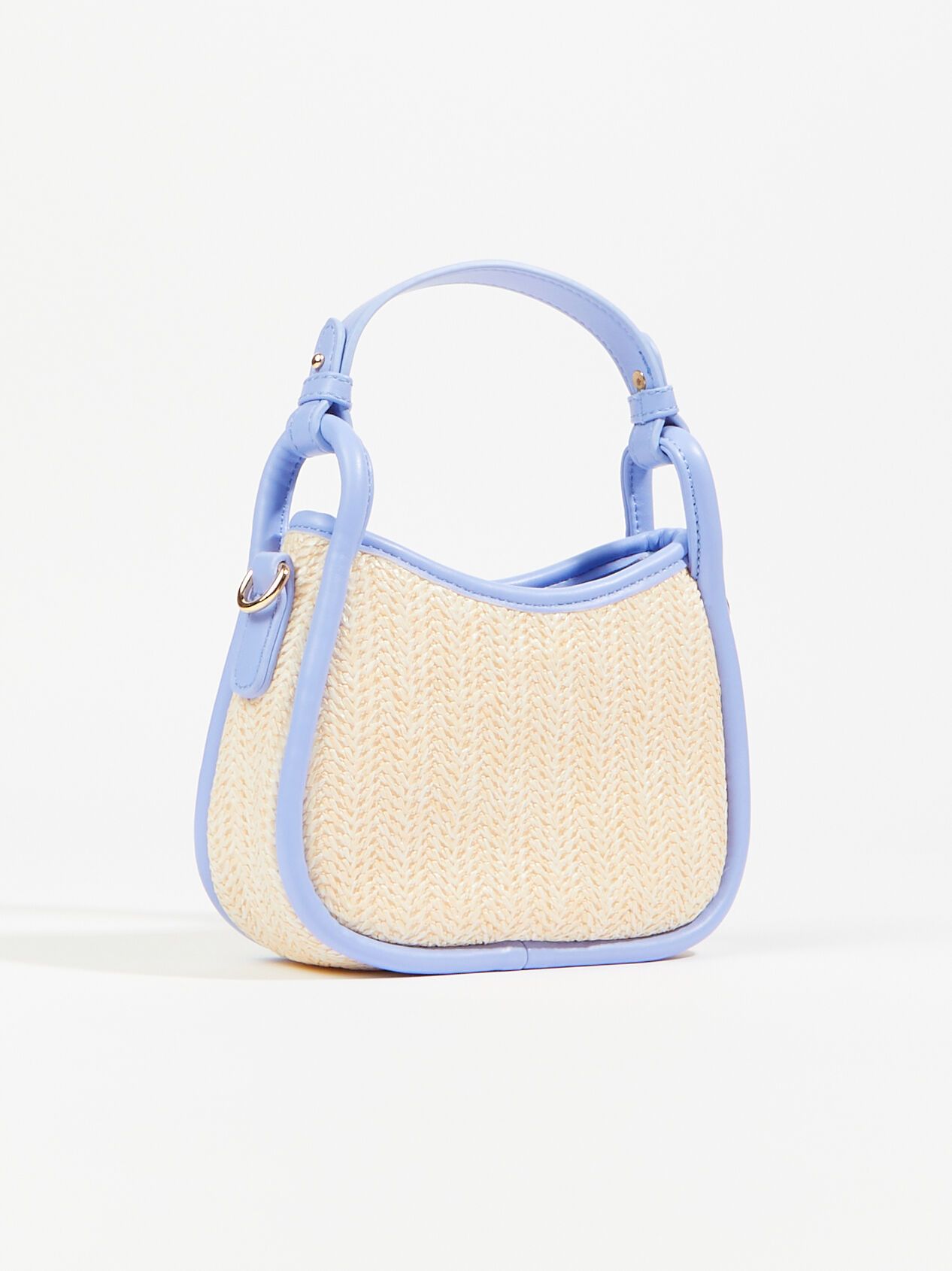 Golloria Outlined Raffia Crossbody Purse | Altar'd State