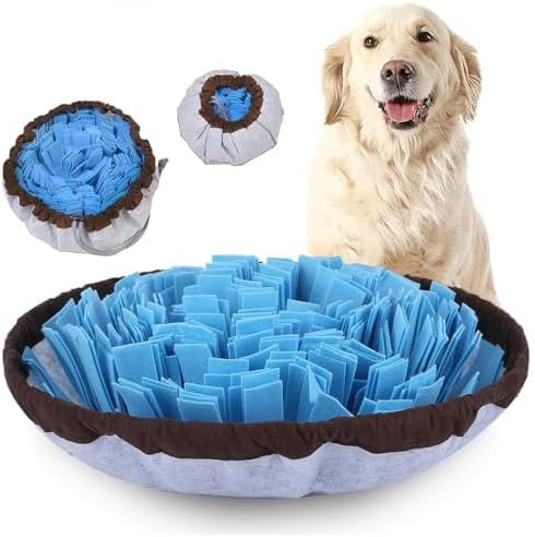 Adjustable Snuffle Mat for Dogs Puzzle Feeder Toy | Amazon (US)