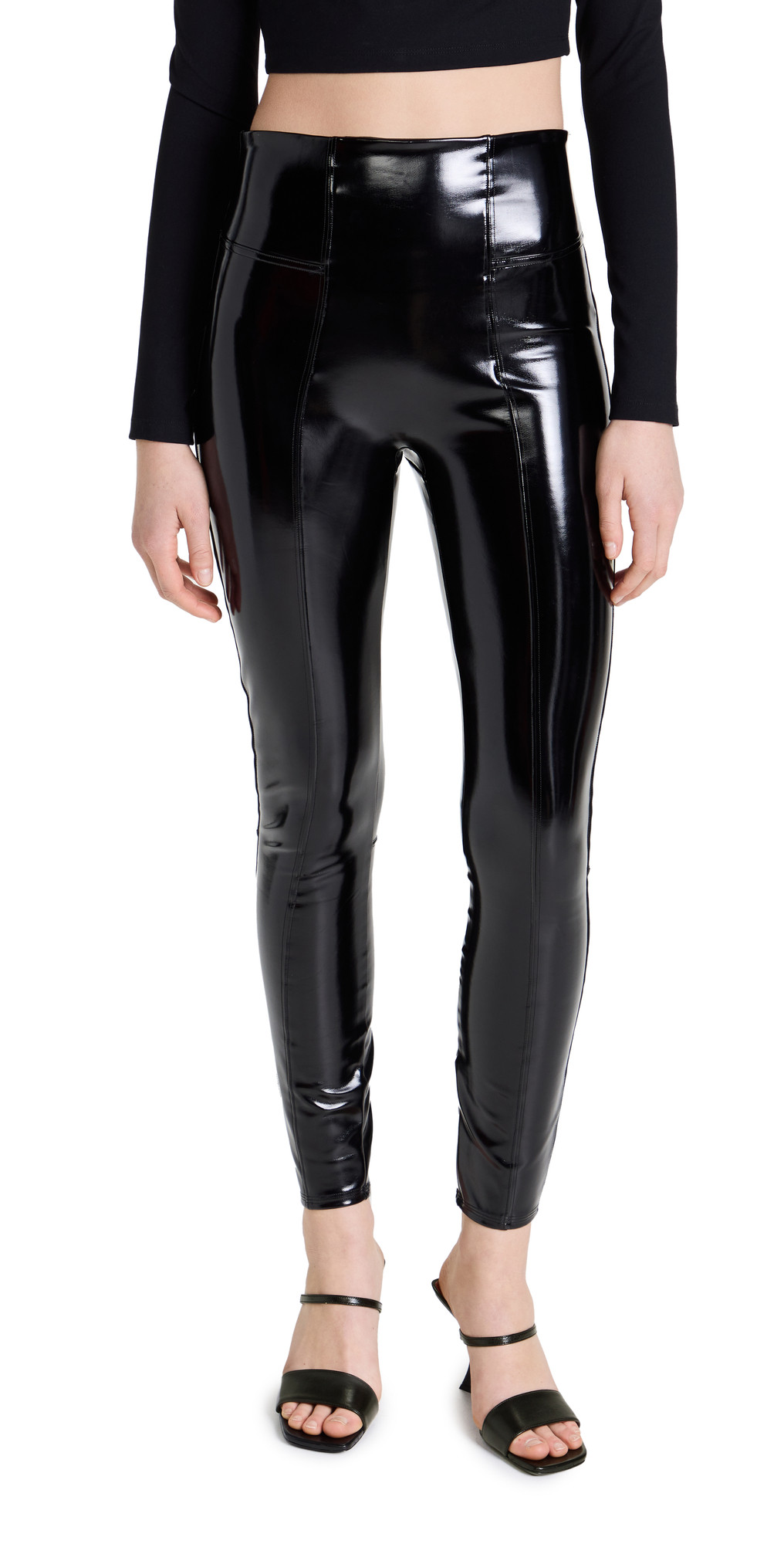 SPANX Faux Patent Leather Leggings | Shopbop