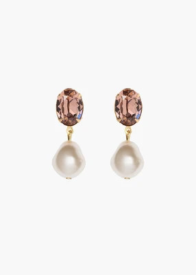 Tunis Earrings -- Antique Rose | Jennifer Behr 