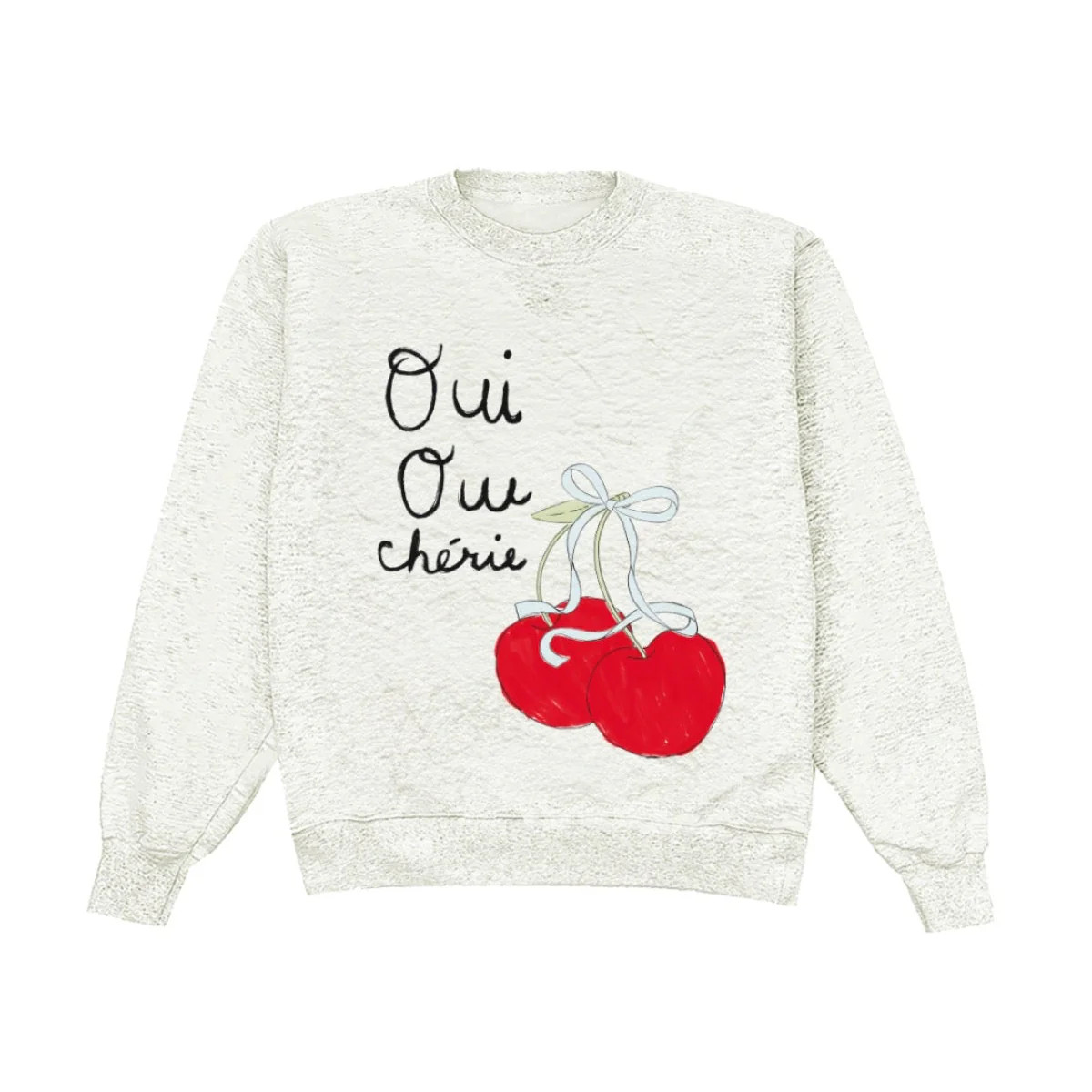 Oui Oui Cherie! Crewneck | Shop Kristin Jones