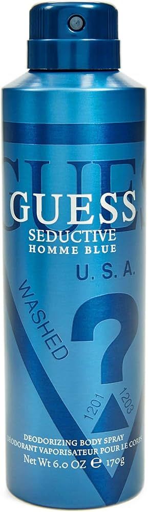 Guess Guess Seductive Homme Blue Men Body Spray, 6 Ounce (Pack of 1) | Amazon (US)